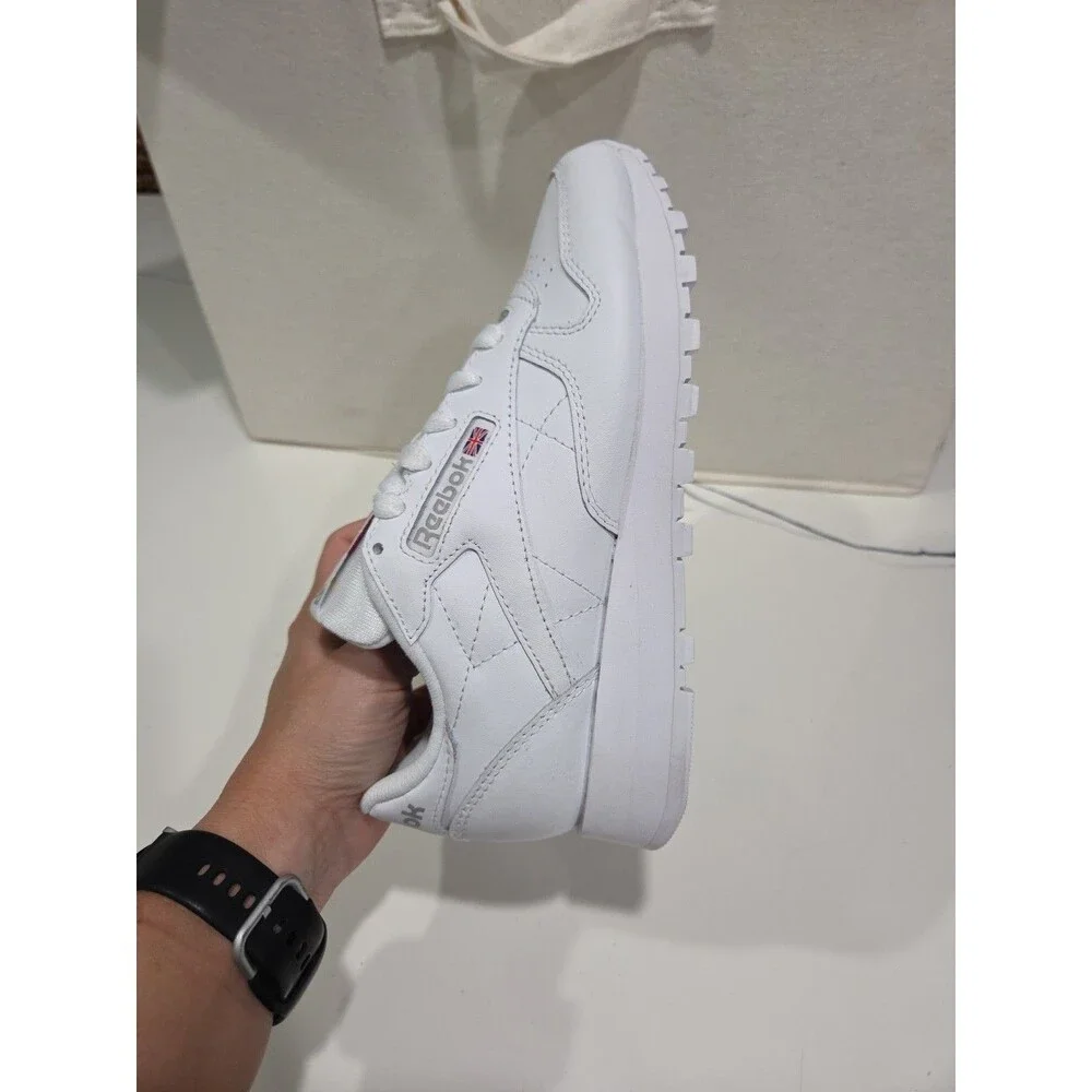 Reebok Classic Natural Leather White/white 100008492 Men's Size 3.5